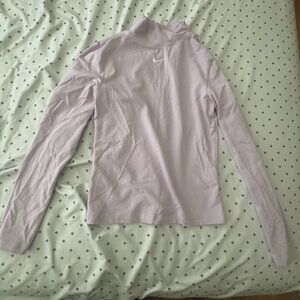 Nike Lavender turtle neck long sleeve